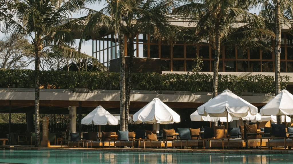 Luxury hotel pool in Bali
