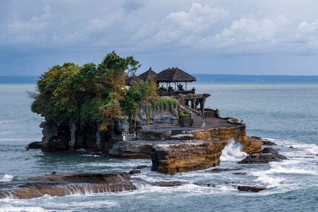 Floating island in Bali
